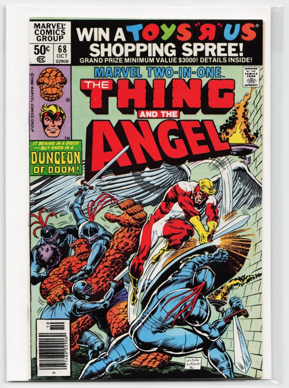 Marvel Two-in-One #68 (1980) Angel