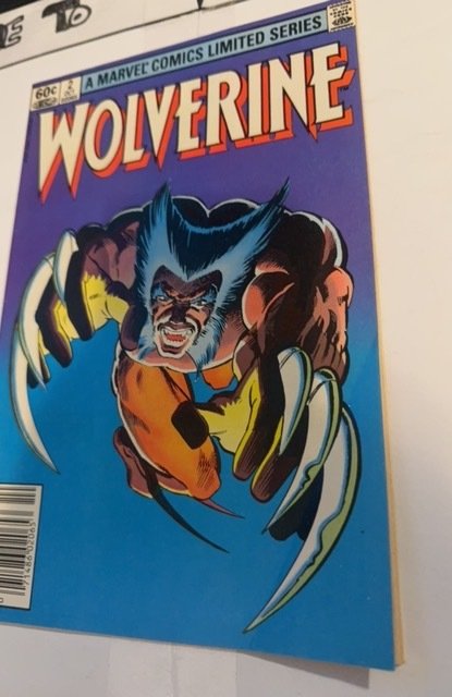 Wolverine #2 (1982) 1st solo limited series.