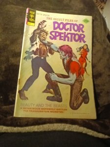 The Occult Files Of Doctor Spektor 12 16 22 Gold Key Comics Lot Run set Horror