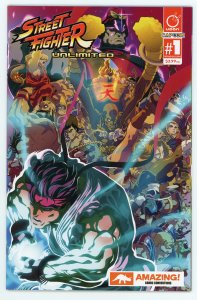 Street Fighter Unlimited #1 Amazing Comic Con Variant NM