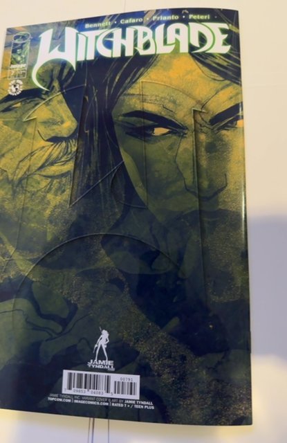 WITCHBLADE #7 TYNDALL FOIL VARIANT 1ST APP JACKIE LTD 500