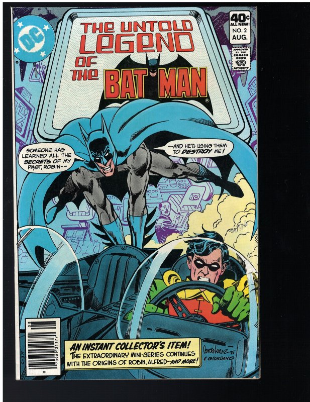 Untold Legend of the Batman #2 (DC, 1980)