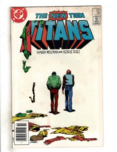 The New Teen Titans #39 (1984) DC Comic Superman Flash OF7