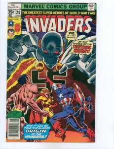 The Invaders #29 (1978) 1st appearance of Teutonic Knight, a Nazi holy warrior