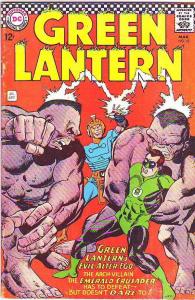 Green Lantern #51 (Mar-67) FN/VF- Mid-High-Grade Green Lantern