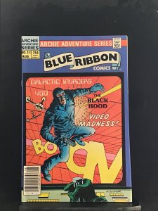 Blue Ribbon Comics #11 Newsstand Edition (1984) Black Hood