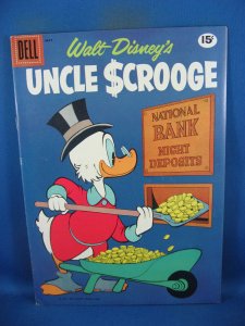 UNCLE SCROOGE 33 VF DELL BARKS  BILLIONS IN THE HOLE 1961
