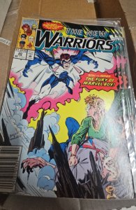 The New Warriors #20  (1992) newsstand