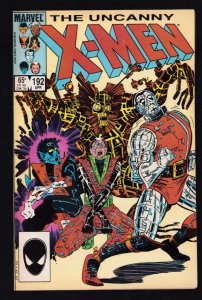 Uncanny X-Men #192 - Direct Edition. John Romita Jr. Cover (7.5/8) 1985