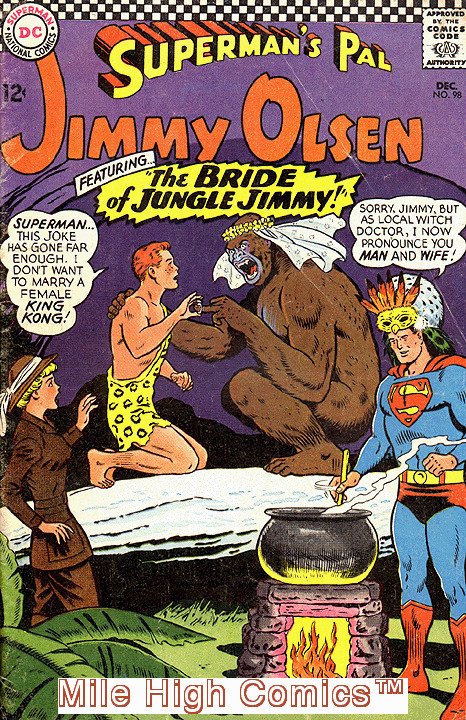 JIMMY OLSEN (1954 Series) #98 Good Comics Book