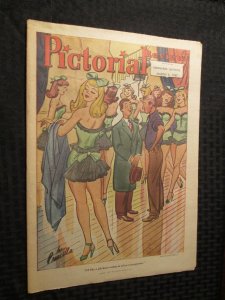 1950 SUNDAY PICTORIAL REVIEW March 5th VG/FN Louis Priscilla Milwaukee Sentinel