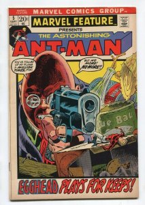 Marvel Feature: Astonishing Ant-Man #5 - Egghead Plays for Keeps!- (7.0) 1972