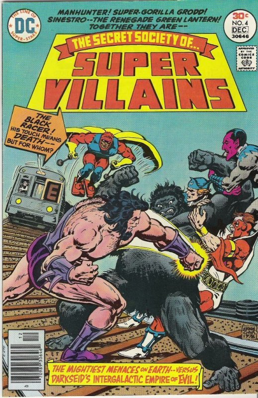 Secret Society of Super-Villains #1-15 (1976) complete set   average grade F/VF