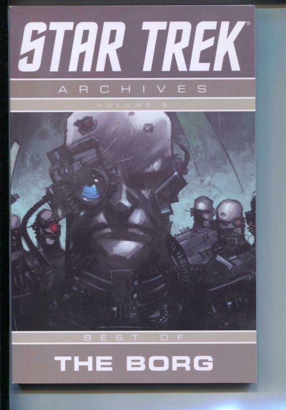 Star Trek Archives: Best Of The Borg-Michael Jan Friedman-TPB-trade