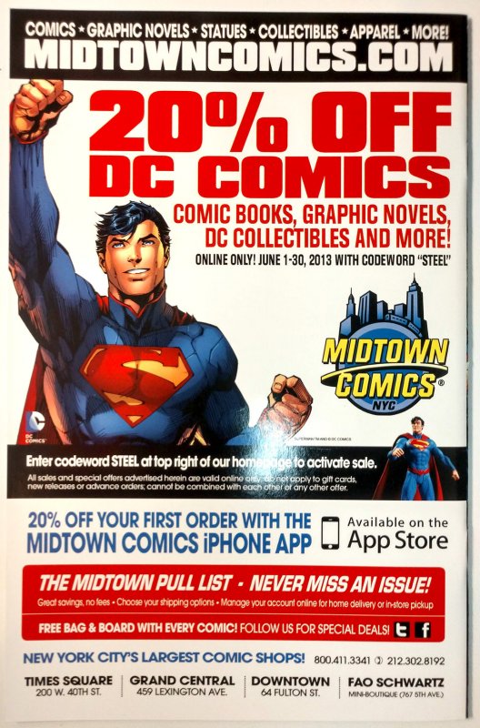 Superman Unchained #1 (9.2, 2013) 