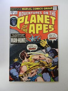 Adventures on the Planet of the Apes #3 (1975) FN condition subscription fold