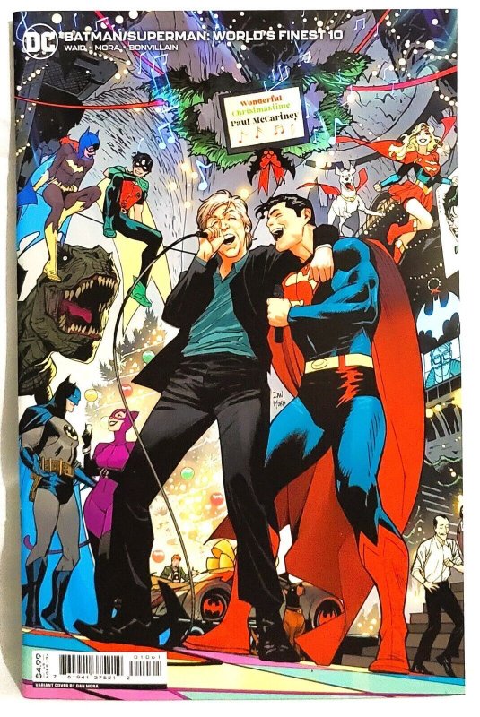 Batman Superman WORLD'S FINEST #10 Paul McCartney Dan Mora Variant (DC 2...