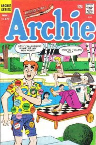 Archie #177 GD ; Archie | low grade comic November 1967 Bikini Cover