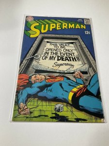 Superman 213 Fn Fine 6.0 DC Comics