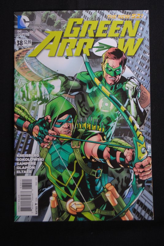 Green Arrow, 37,38,39. NM
