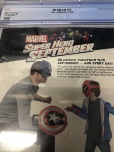 Deadpool (2014) # 34 (CGC 9.8 CGC) Gerry Duggan * Brian Posehn * Marvel Comics