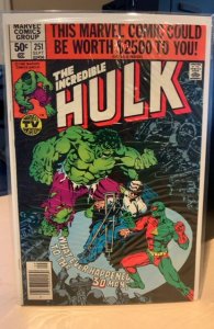 The Incredible Hulk #251 (1980) 6.5 FN+