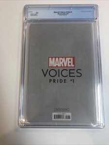 Marvel's Voices Pride (2021) # 1 (CGC 9.8) Vecchio Variant Cover | Census=8