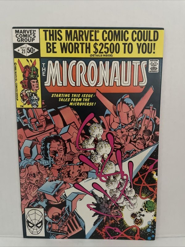 Micronauts #21 