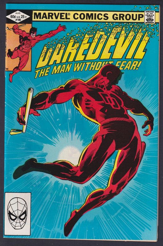Daredevil 185 (1982) VF/NM Bronze Age Marvel Comics