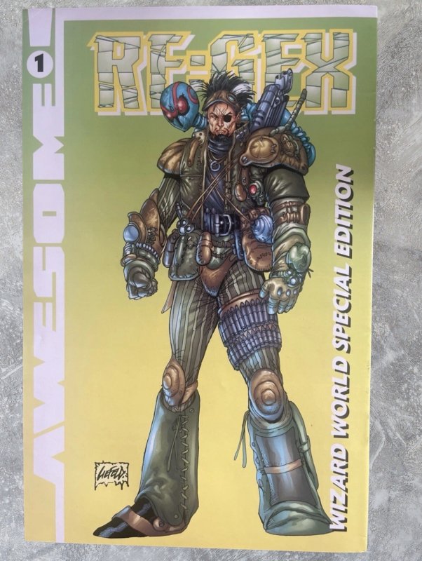 Re-Gex #1 Wizard World Special Edition (1998) Rob Liefeld FN/VF Awesome Comics