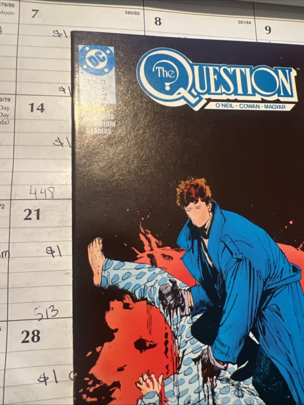 The Question #17 (1988 DC Comics) 1st Appearance Rorschach Watchmen NM-