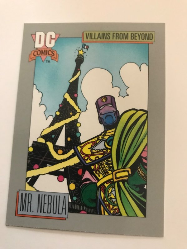 MR. NEBULA #137 card : 1992 DC Universe Series 1, NM/M, Impel, Eiffel Tower