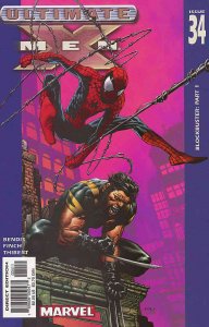 Ultimate X-Men #34 VF/NM ; Marvel | Brian Bendis Spider-Man