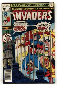 The Invaders #19--1977--comic book--Marvel--Bronze Age