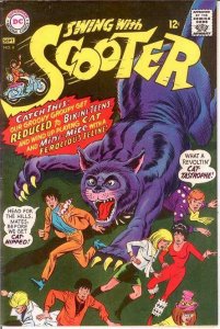 SCOOTER (SWING WITH) 8 F-VF   September 1967 COMICS BOOK