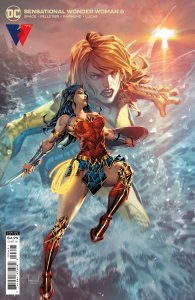 SENSATIONAL WONDER WOMAN #6 CVR B KAEL NGU CARD STOCK VARIANT 