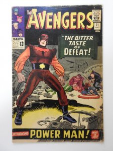 The Avengers #21 (1965) VG- Condition! 1 in tear front cover