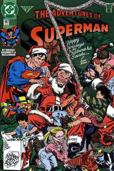 Adventures of Superman (1987 series) #487, VF+ (Stock photo)