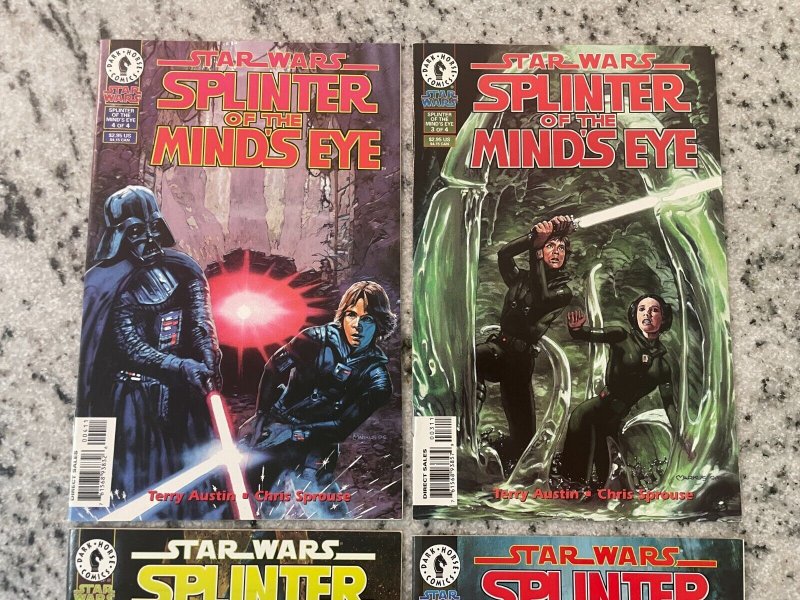 Splinter Of The Mind's Eye Star Wars Dark Horse Comics Ser # 1 2 3 4 NM 4 MS12