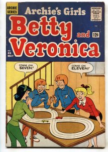 Archie's Girls Betty & Veronica #89--comic book--1963--slot car racing cover