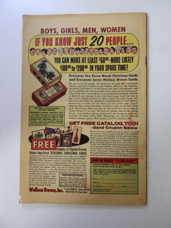 Strange Tales #113 (1963) FN- condition stains back cover