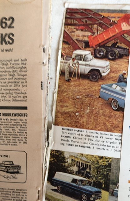 Popular mechanics November 1961 tear front cvr, B.cvr splitting