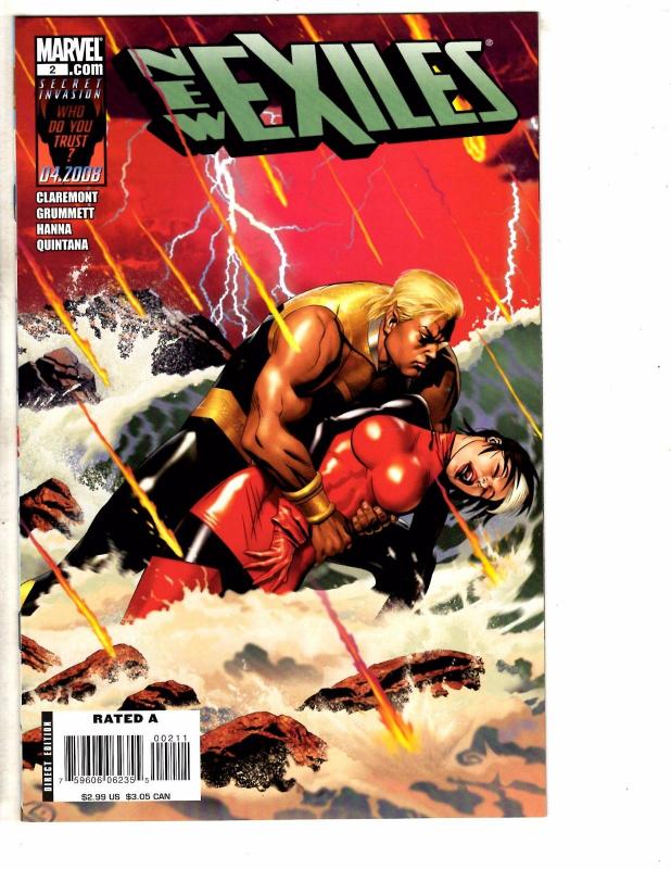 8 New Exiles Marvel Comic Books # 1 2 3 4 6 7 9 10 X-Men Wolverine Iron Man RC1
