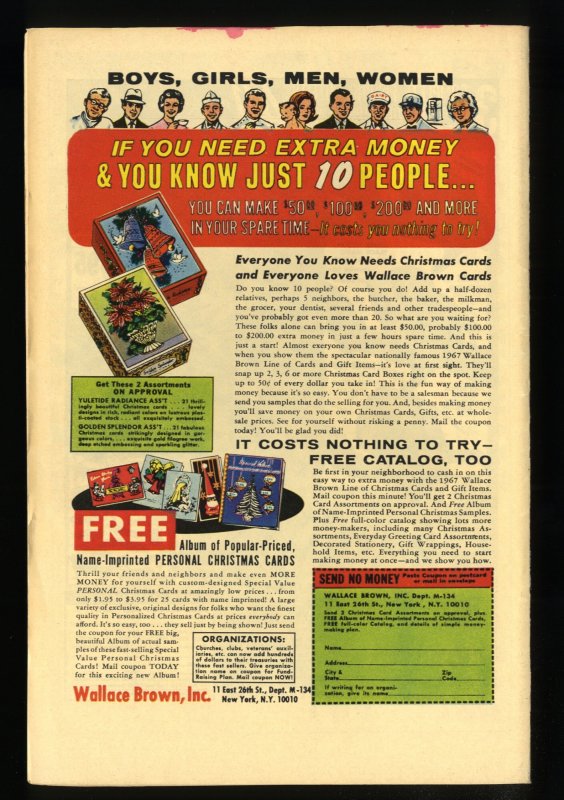 Avengers #44 VF 8.0 Origin Black Widow! 2nd Red Guardian!