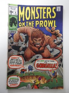 Monsters on the Prowl #9 (1971) GD/VG Condition see description