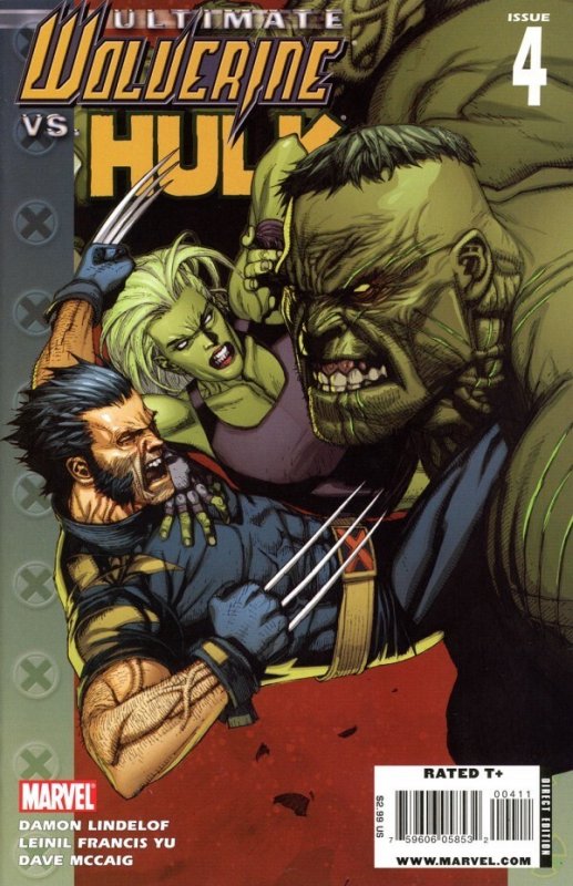 ULTIMATE WOLVERINE VS. HULK #04 (2009) LEINIL FRANCIS YU | DIRECT EDITION