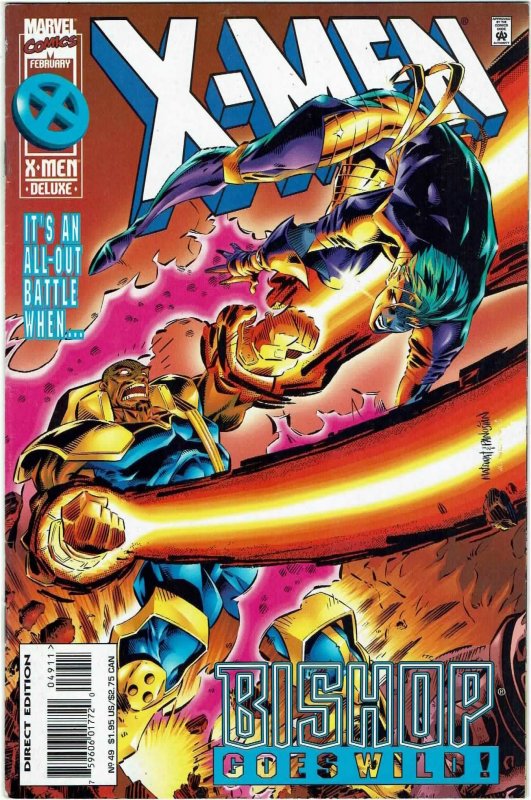 X-Men #49 (1991 v2) Bishop Generation X NM-