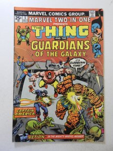Marvel Two-in-One #5 (1974) VG+ Condition MVS intact!