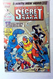 Jack Kirby's Secret City Saga #1 1993 Topps Comics Captain Glory 1st Print Comic
