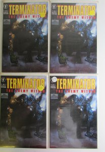 1991 Terminator Enemy Within Lot of 4 #1 Dark Horse Comic Books Comics
